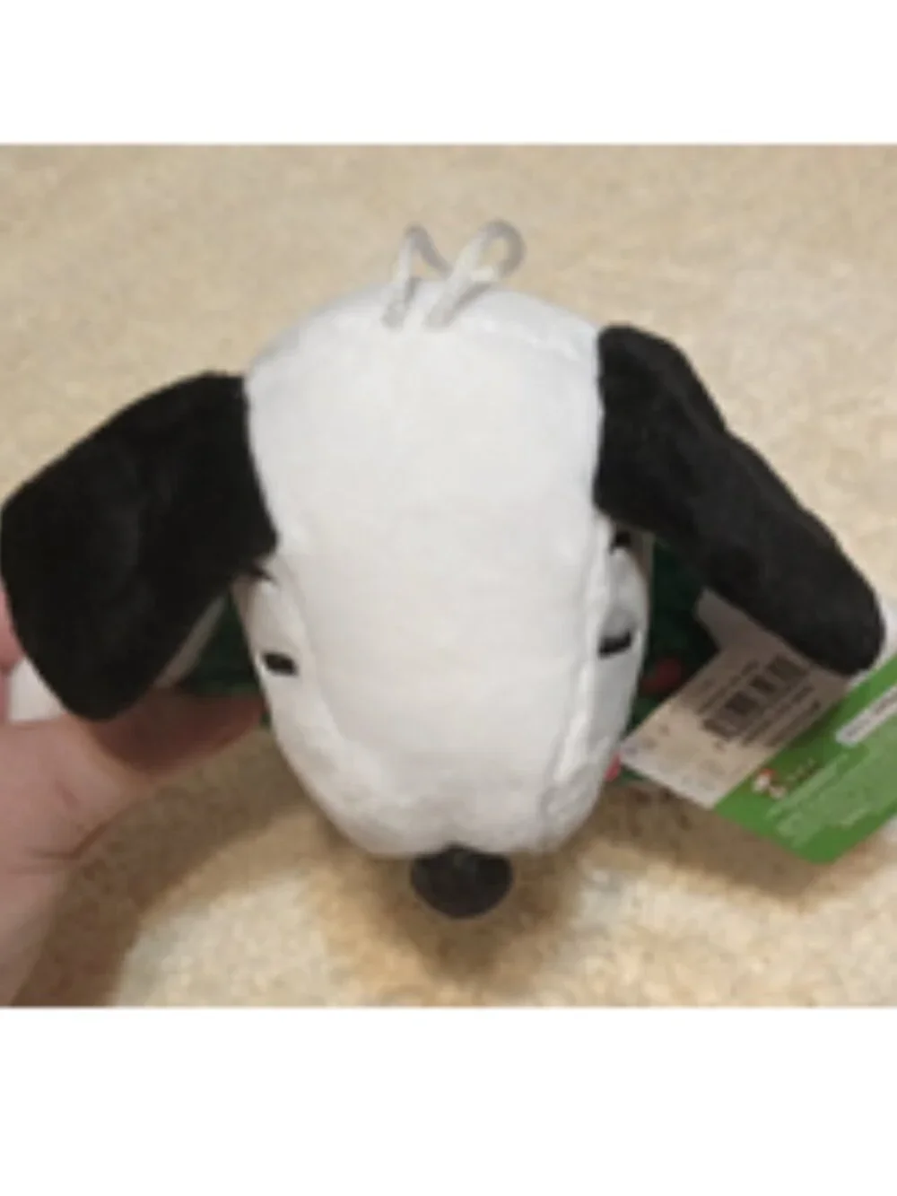 NWT ~ Peanuts Snoopy Wreath Plush Dog Toy With Squeaker, 10 in